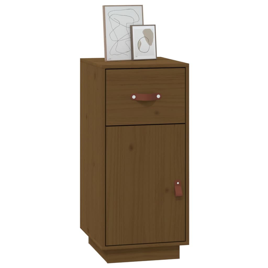 Credenza ambra 34x40x75 cm in Legno Massello di Pino
