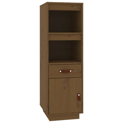 Credenza ambra 34x40x108,5 cm in Legno Massello di Pino