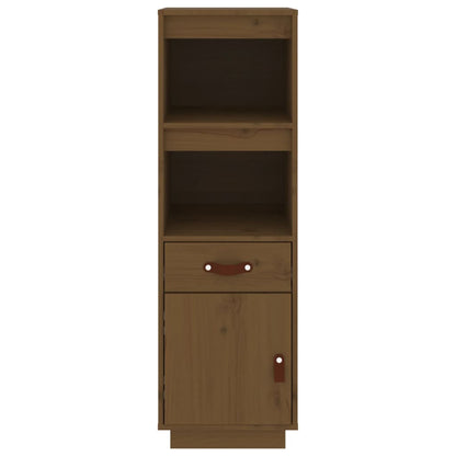 Credenza ambra 34x40x108,5 cm in Legno Massello di Pino