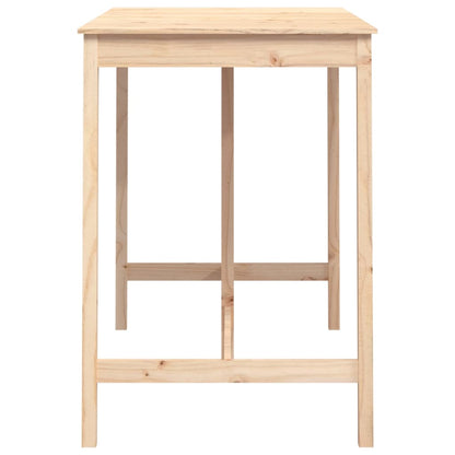 Tavolo da Bar 140x80x110 cm in Legno Massello di Pino