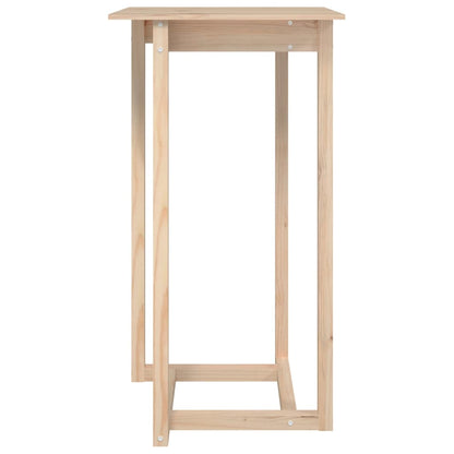 Tavolo da Bar 60x60x110 cm in Legno Massello di Pino
