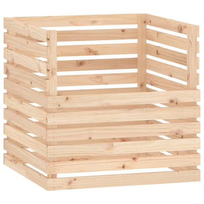 Compostiera 80x80x78 cm in Legno Massello di Pino