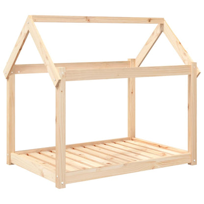 Cuccia per Cani 101x70x90 cm in Legno Massello di Pino
