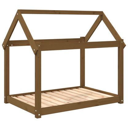 Cuccia per Cani Ambra 101x70x90 cm in Legno Massello di Pino