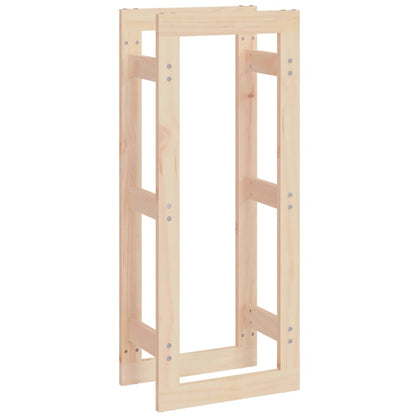 Portalegna 41x25x100 cm in Legno Massello di Pino