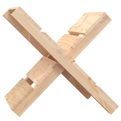 Portaceppi 47x39,5x48 cm in Legno Massello di Pino