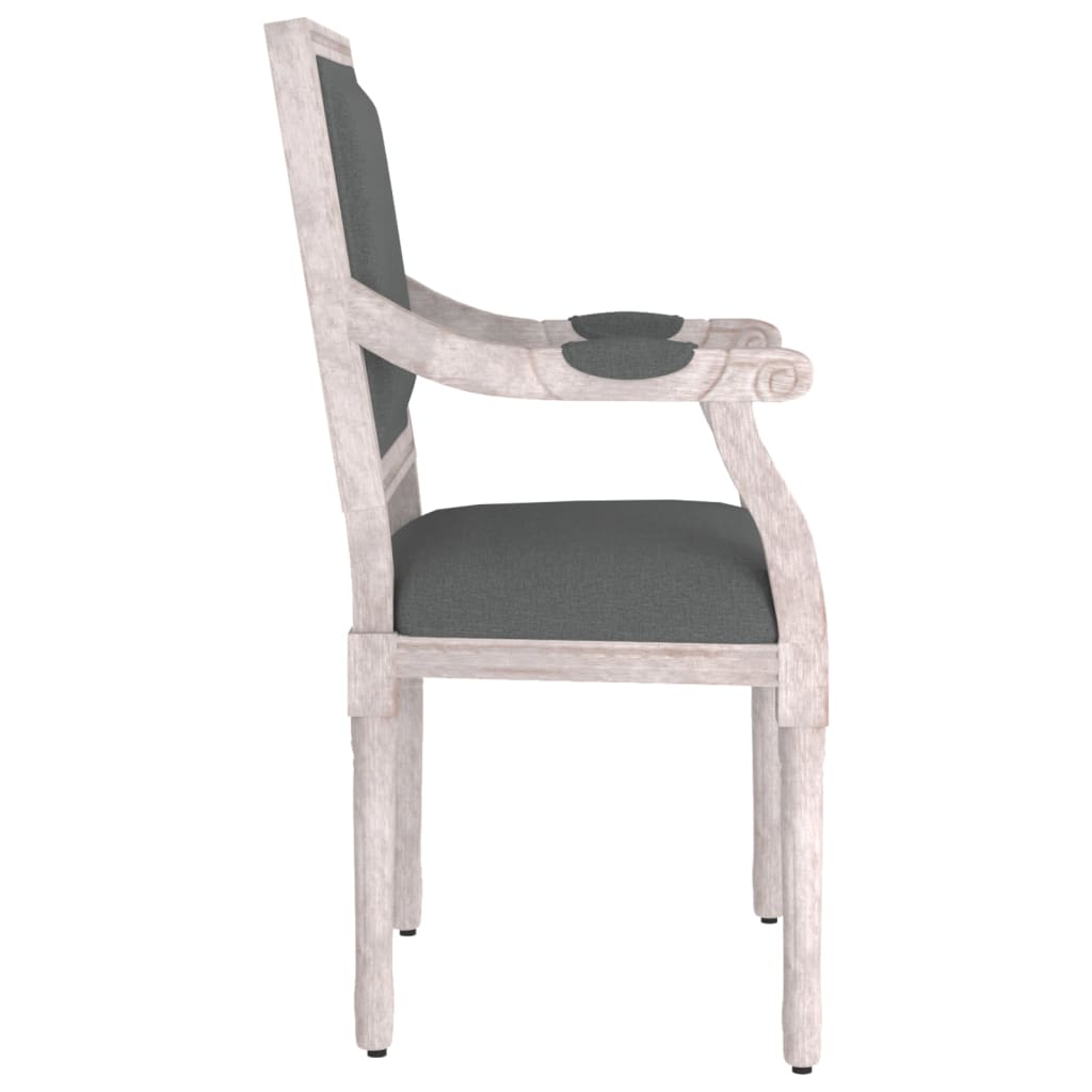 Poltrona Grigio Scuro 54x59x99 cm in Tessuto