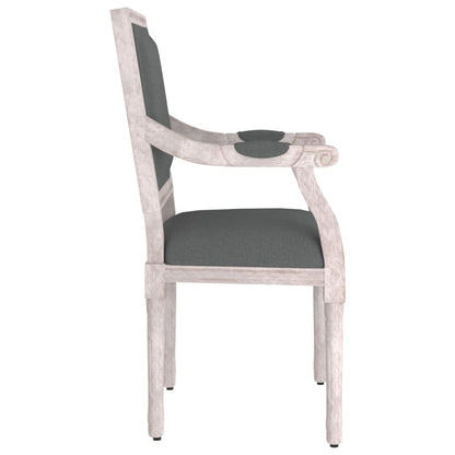 Poltrona Grigio Scuro 54x59x99 cm in Tessuto