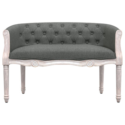 Panca Grigio Scuro 98x56x69 cm in Tessuto