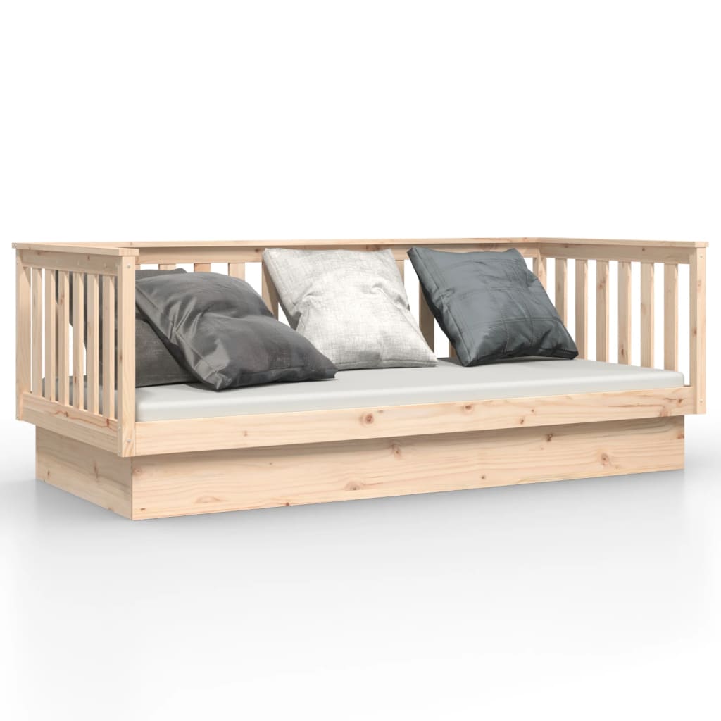 Dormeuse senza Materasso 100x200 cm in Legno Massello di Pino