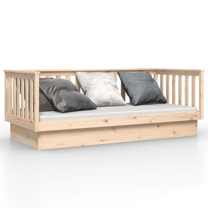 Dormeuse senza Materasso 100x200 cm in Legno Massello di Pino