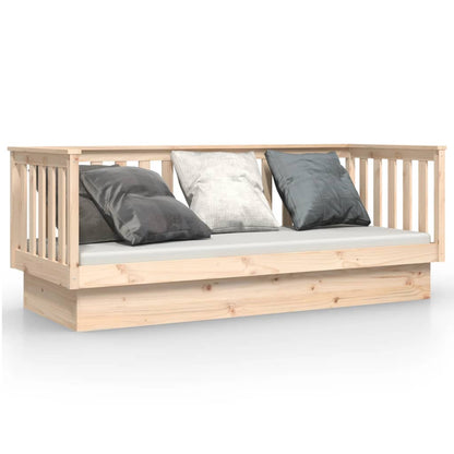 Dormeuse senza Materasso 75x190 cm in Legno Massello di Pino