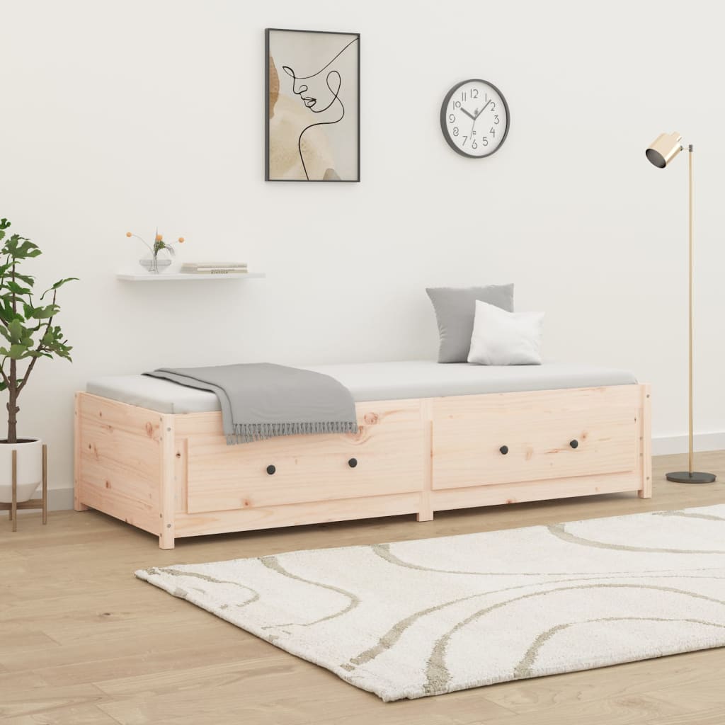Dormeuse senza Materasso 80x200 cm in Legno Massello di Pino