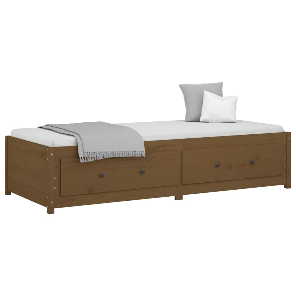 Dormeuse Ambra 90x190 cm Single in Legno Massello di Pino