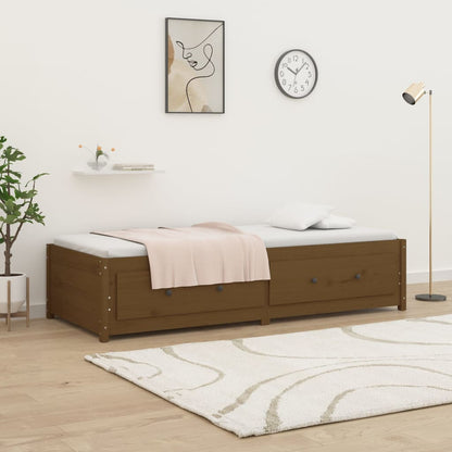 Dormeuse Ambra 90x190 cm Single in Legno Massello di Pino