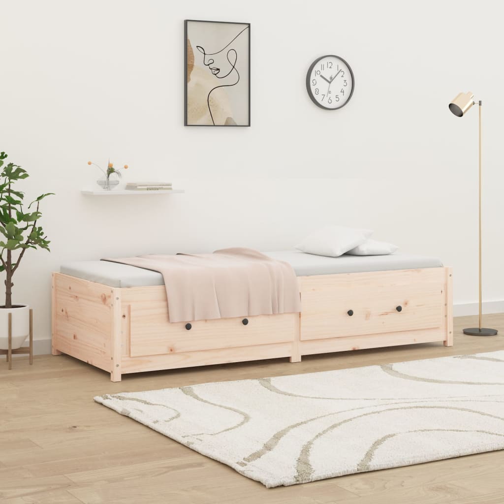 Dormeuse 75x190 cm Small Single in Legno Massello di Pino