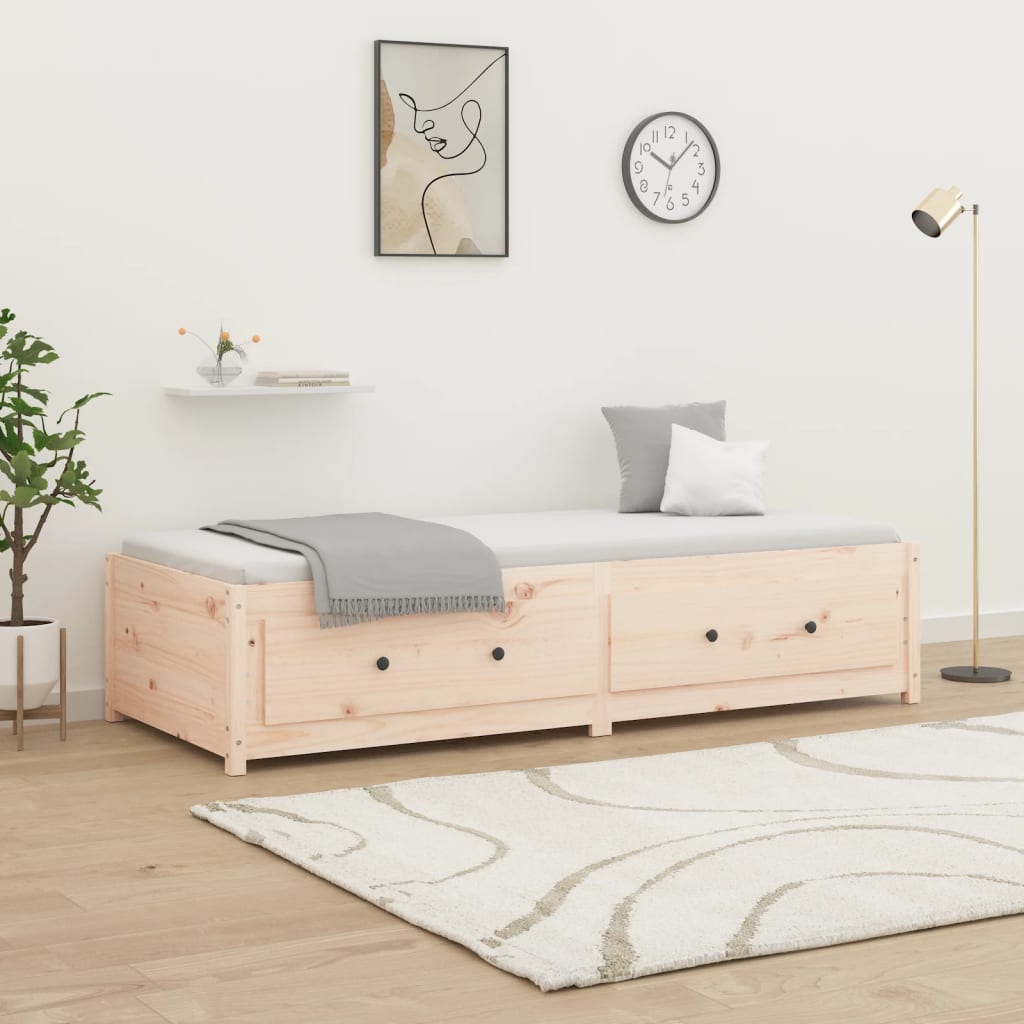 Dormeuse 75x190 cm Small Single in Legno Massello di Pino