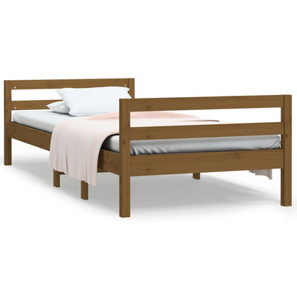 Giroletto Ambra 90x200 cm in Legno Massello di Pino