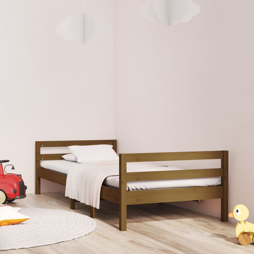 Giroletto Ambra 75x190 cm in Legno Massello di Pino