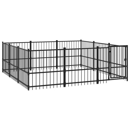 Gabbia per Cani da Esterno in Acciaio 8,47 mÃ‚Â²