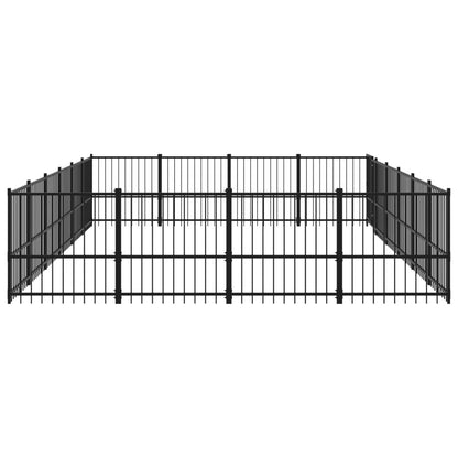 Gabbia per Cani da Esterno in Acciaio 22,58 mÃ‚Â²