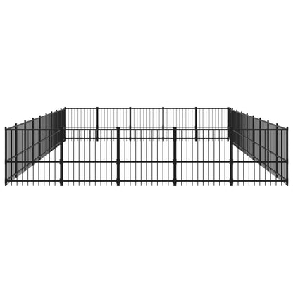 Gabbia per Cani da Esterno in Acciaio 42,34 mÃ‚Â²