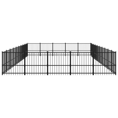 Gabbia per Cani da Esterno in Acciaio 47,05 mÃ‚Â²