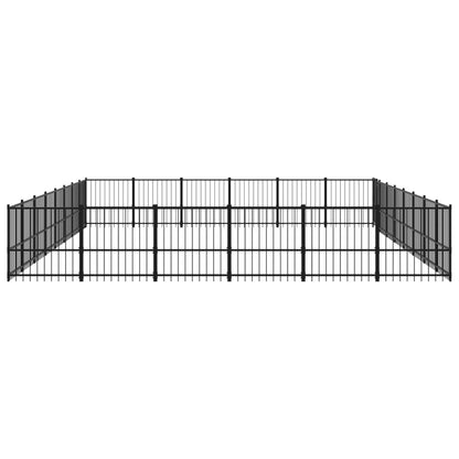Gabbia per Cani da Esterno in Acciaio 50,81 mÃ‚Â²