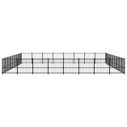 Gabbia per Cani da Esterno in Acciaio 67,74 mÂ²