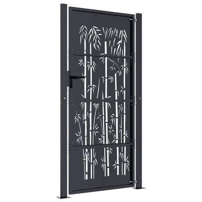 Cancello Giardino Antracite 105x205 cm in Acciaio Design BambÃƒÆ’Ã‚Â¹