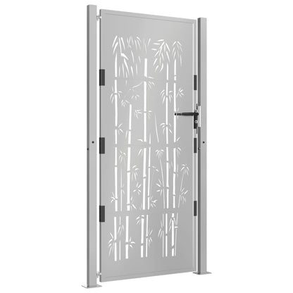 Cancello da Giardino 105x205 cm in Acciaio Corten Design BambÃ¹