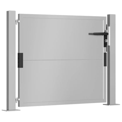 Cancello da Giardino 105x80 cm in Acciaio Corten