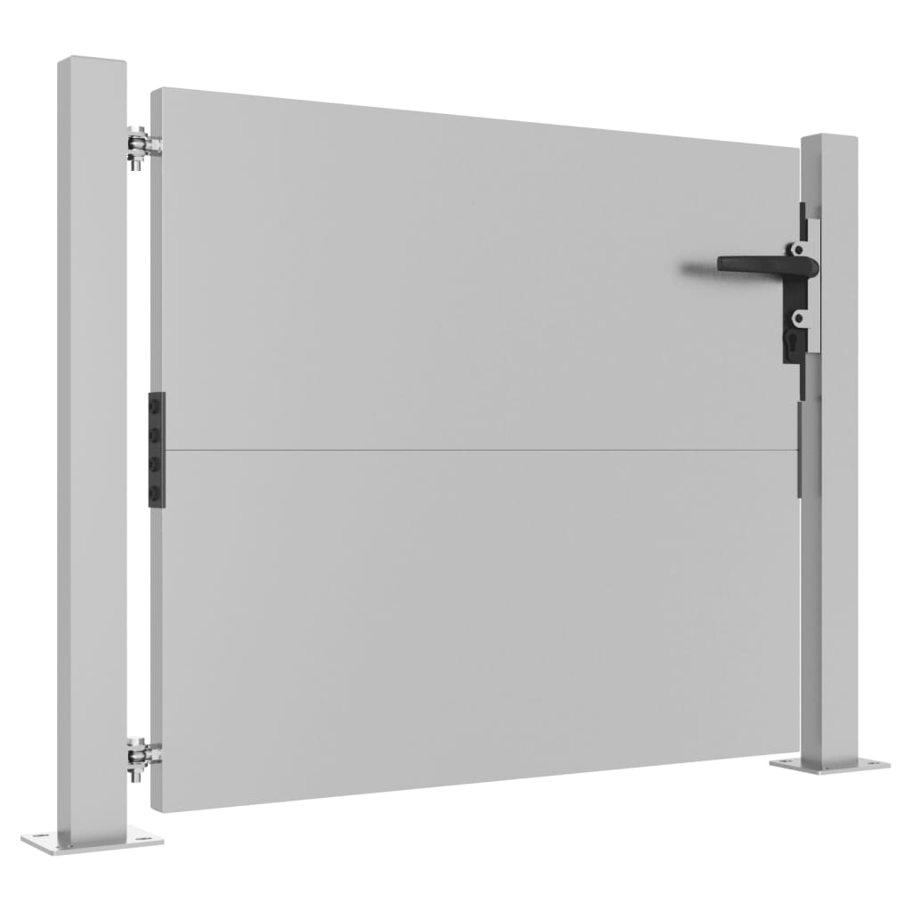 Cancello da Giardino 105x105 cm in Acciaio Corten