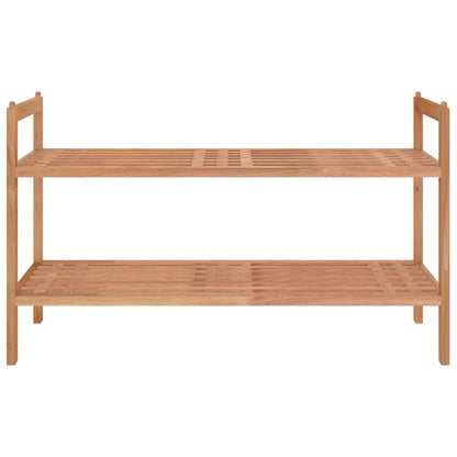 Scarpiera 69x27x41 cm in Legno Massello di Noce