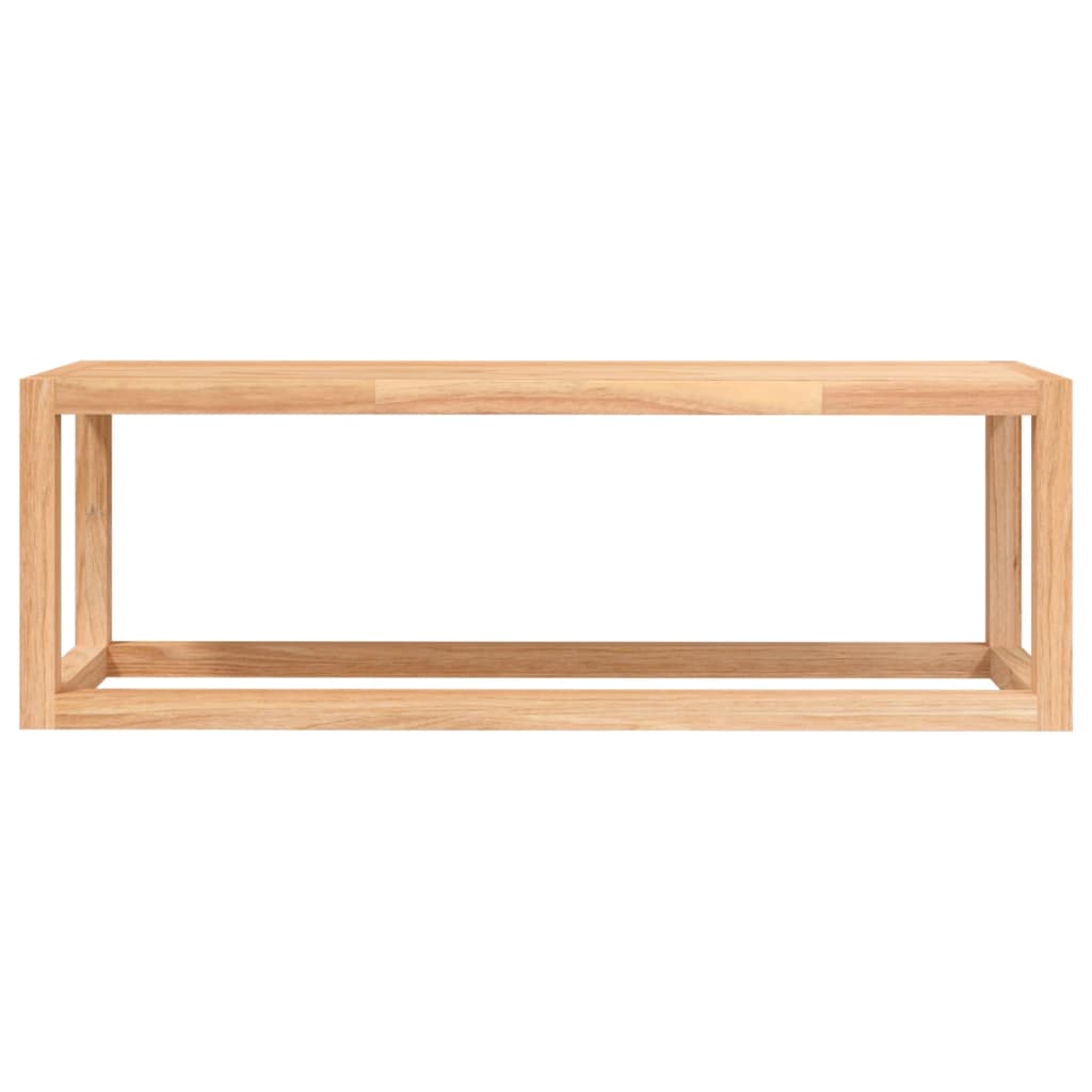 Portasciugamani 60x20x20 cm in Legno Massello di Noce