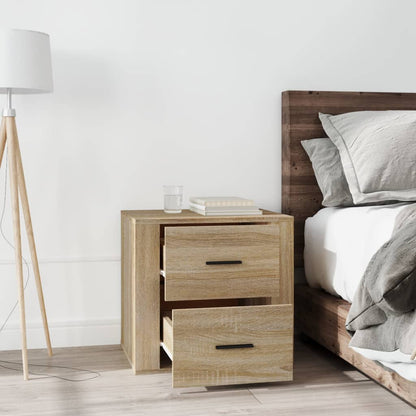 Comodino Rovere Sonoma 50x39x47 cm