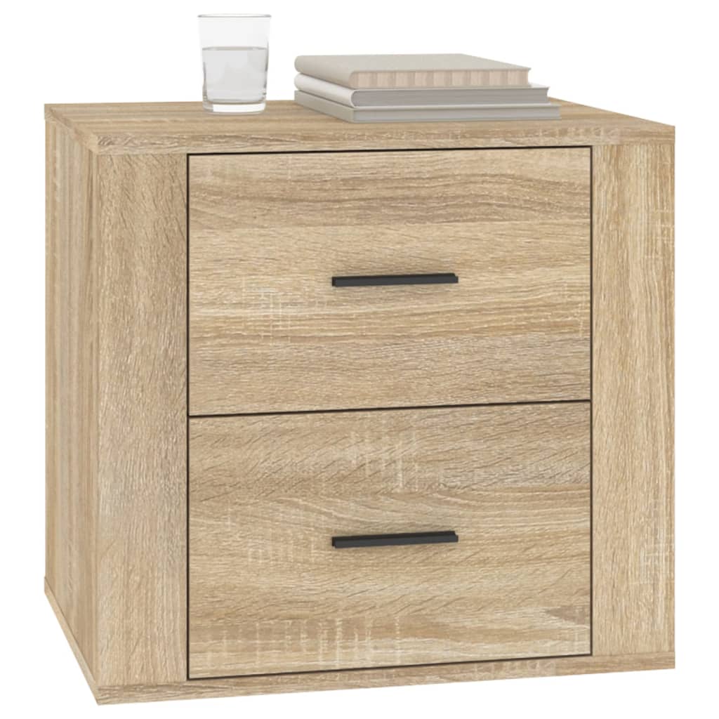 Comodino Rovere Sonoma 50x39x47 cm