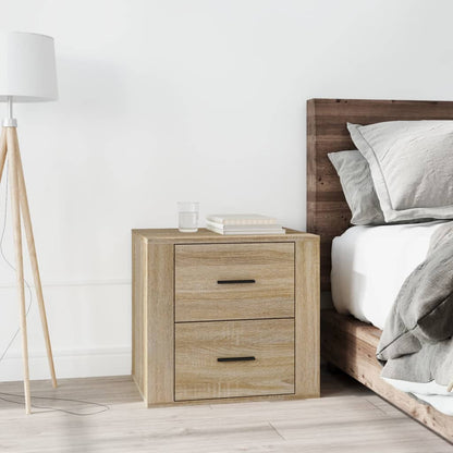 Comodino Rovere Sonoma 50x39x47 cm