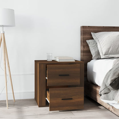 Comodino Rovere Marrone 50x39x47 cm
