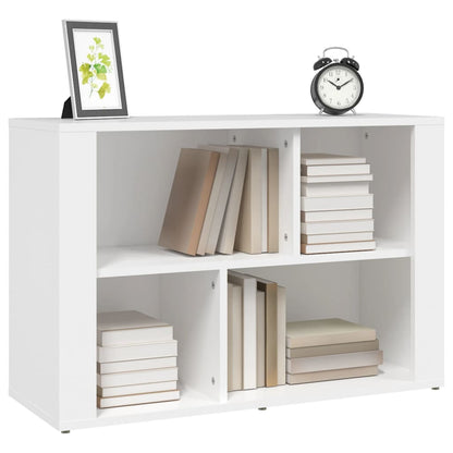 Credenza Bianca 80x30x54 cm in Legno Multistrato