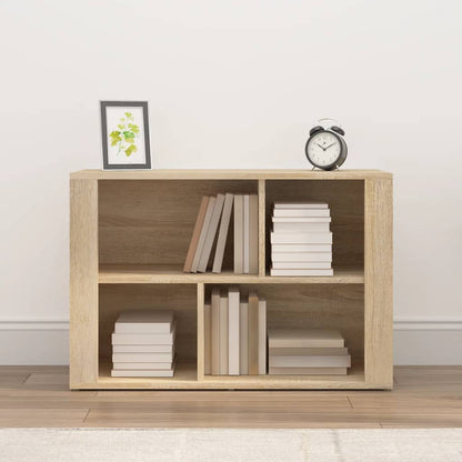 Credenza Rovere Sonoma 80x30x54 cm in Legno Multistrato