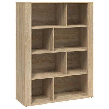 Credenza Rovere Sonoma 80x30x106 cm in Legno Multistrato