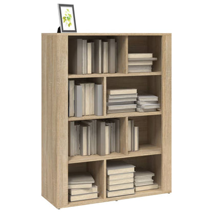 Credenza Rovere Sonoma 80x30x106 cm in Legno Multistrato