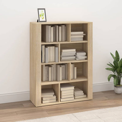 Credenza Rovere Sonoma 80x30x106 cm in Legno Multistrato