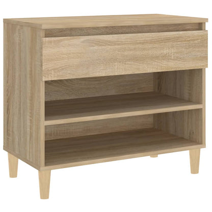 Scarpiera Rovere Sonoma 70x36x60 cm in Legno Multistrato