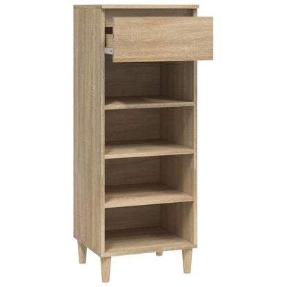 Scarpiera Rovere Sonoma 40x36x105 cm in Legno Multistrato
