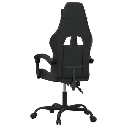 Sedia da Gaming Nera in Similpelle