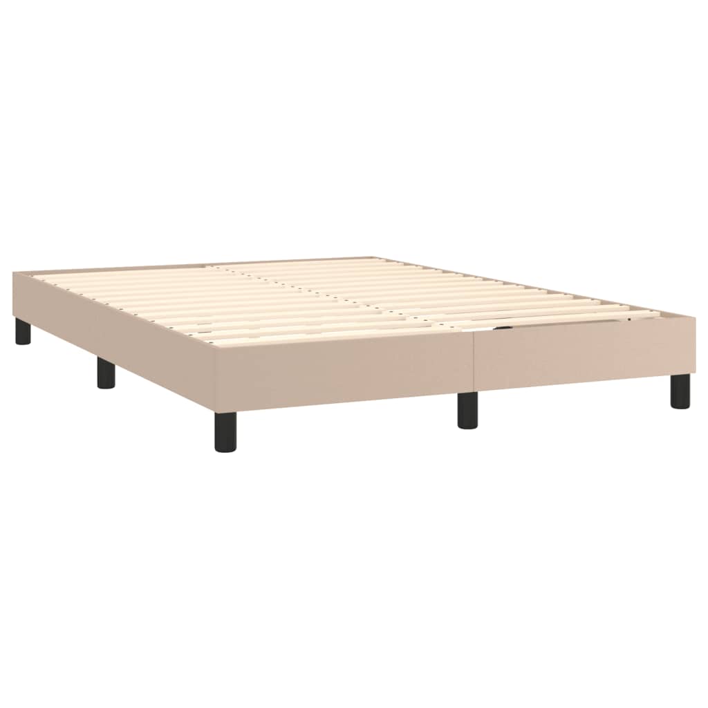 Giroletto a Molle Cappuccino 140x200 cm in Similpelle