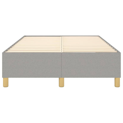 Struttura Letto a Rete a Molle Grigio Chiaro 120x200 cm Tessuto