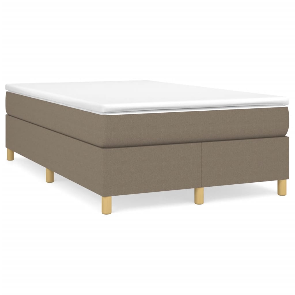 Struttura Letto a Rete a Molle Tortora 120x200 cm Tessuto